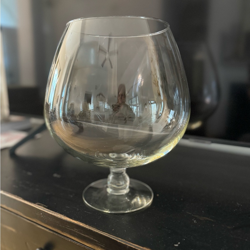 Vintage Large Brandy Glass / Vase